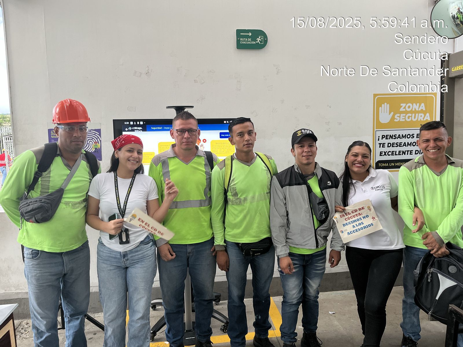 Evidencia de capacitación